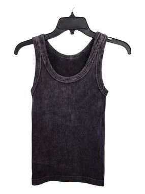 Zenana Outfitters Black Ribbed Tank Top - NWOT!